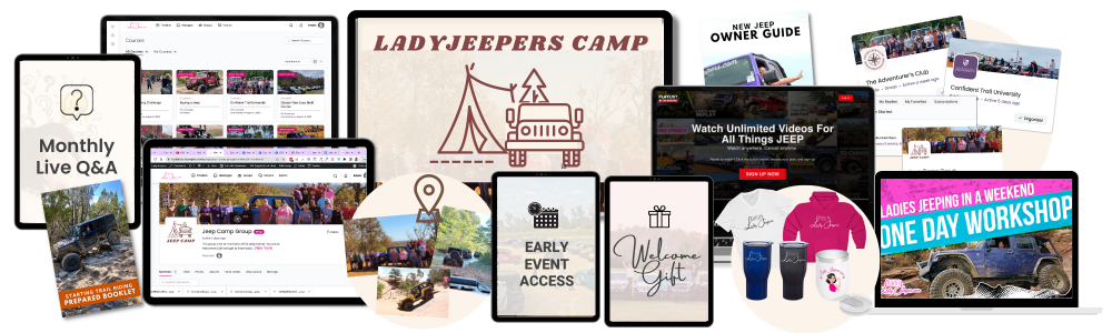 Ladyjeepers Camp Membership